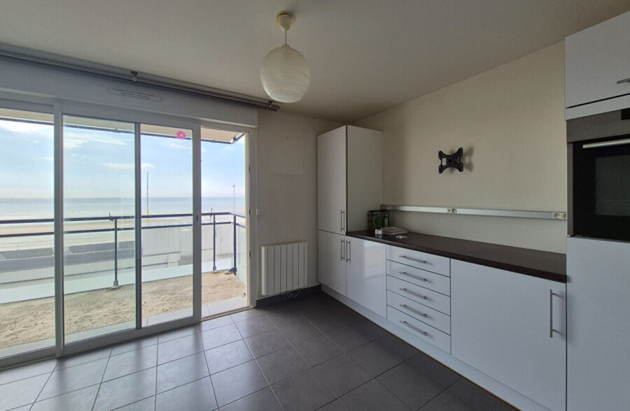 Appartement T2 idéalement situé en front de mer de Merlimont Plage