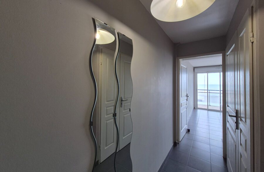 Appartement T2 idéalement situé en front de mer de Merlimont Plage