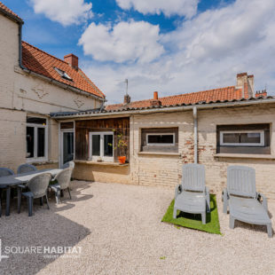 Maison Courcelles-les-lens 107 m² 3 chambres cour garage