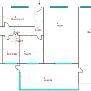 Maison proche de Bucquoy 6 pièce(s) 110 m2
