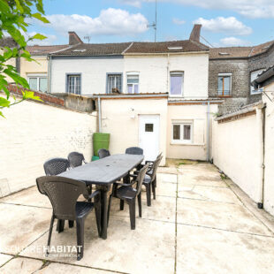 Maison Denain 130m², 4 chambres, jardin