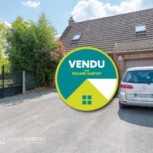 Maison individuelle,3 chambres, bureau, jardin et garage.