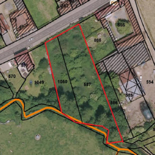 Terrain constructible d’environ 1949 m2