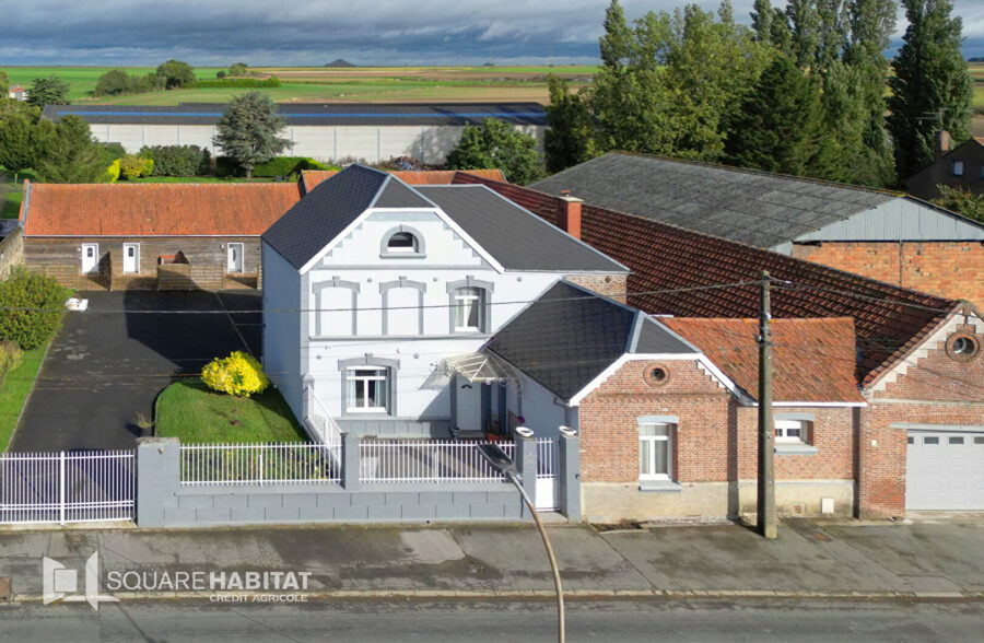 Ensemble Immobilier  Maison 150m² Hab + 5 Logements + Terrain