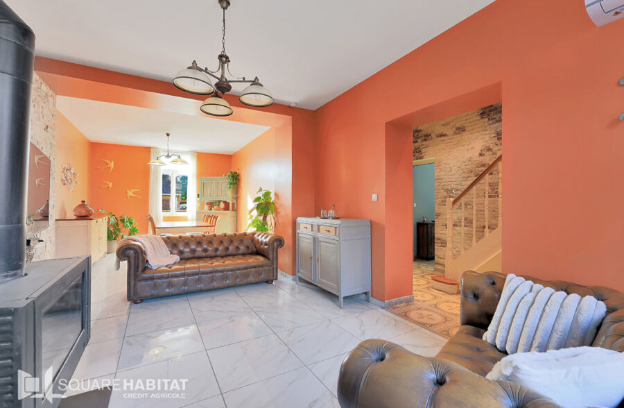 Ensemble Immobilier  Maison 150m² Hab + 5 Logements + Terrain