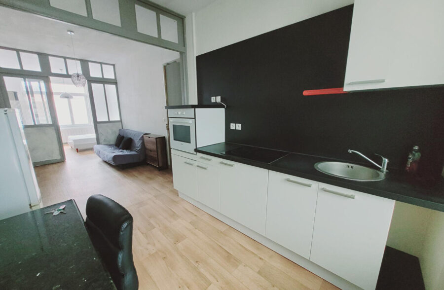 RONCHIN – APPARTEMENT – PETITE COPROPRIETE – JARDIN – GARAGE <small> Sous compromis </small>