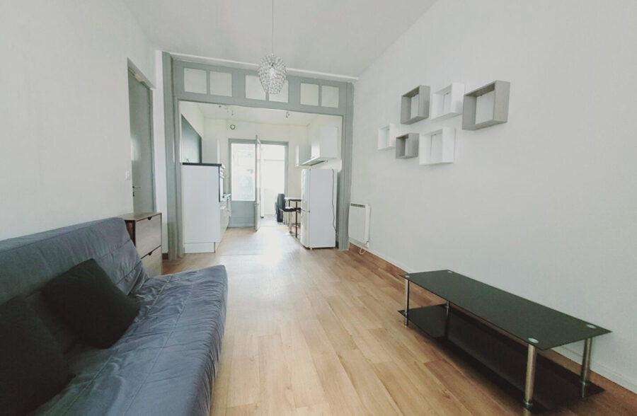 RONCHIN – APPARTEMENT – PETITE COPROPRIETE – JARDIN – GARAGE <small> Sous compromis </small>