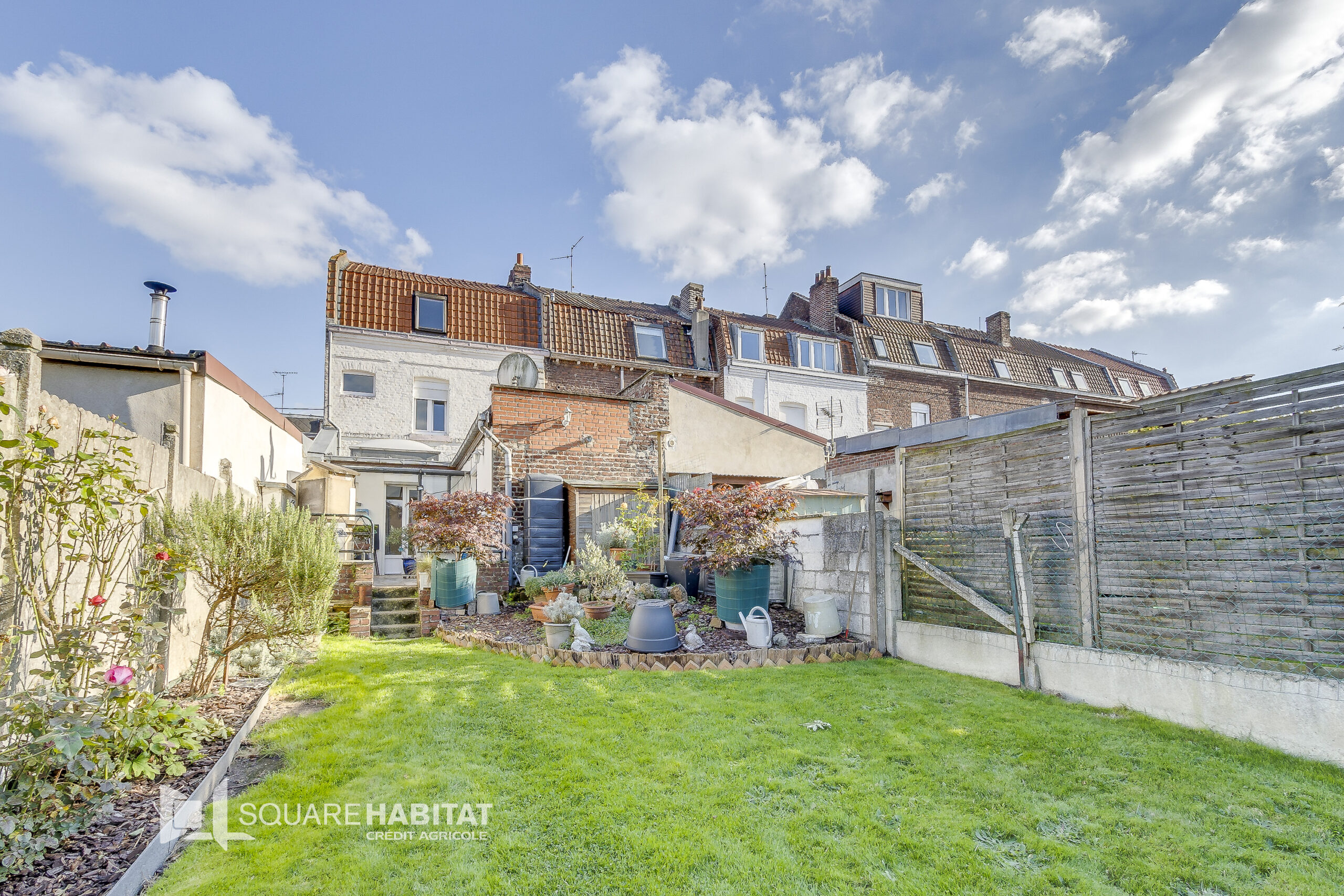 RONCHIN – MAISON – 4 CHAMBRES – BEAU VOLUME – JARDIN