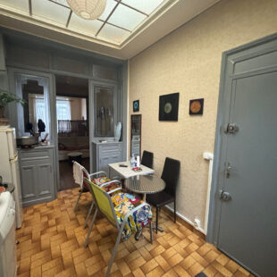 Appartement t2 en rez-de-chaussée avec jardin et cave à Lille, quartier parc Jean-Baptiste Lebas