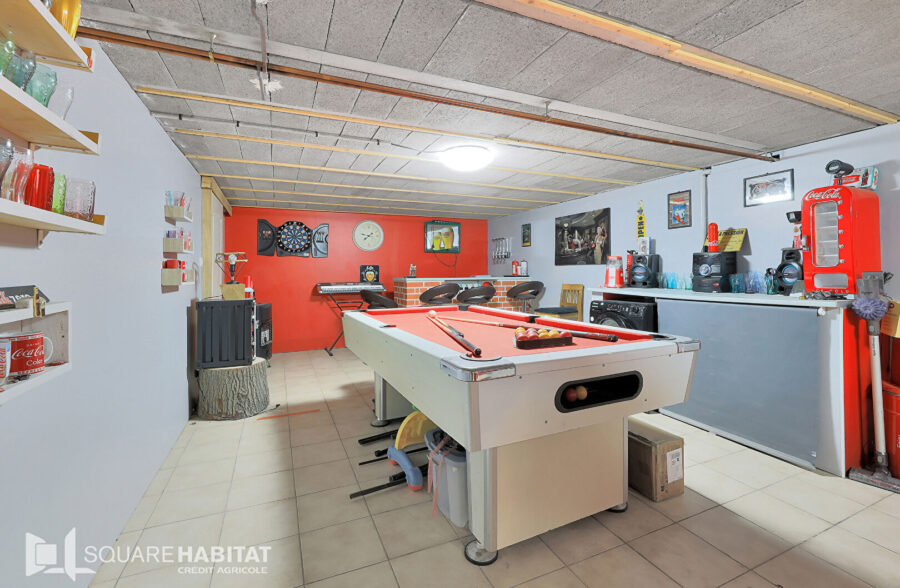 Maison Plain pied + sous sol complet