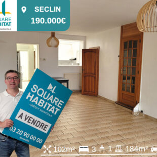 Maison de ville 3 chambres, jardin et garage <small> Sous compromis </small>