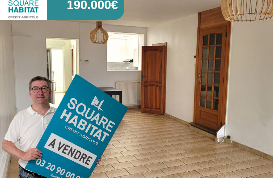Maison de ville 3 chambres, jardin et garage <small> Sous compromis </small>