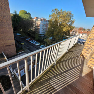 Lomme Métro Canteleu – T4 de 114m² – balcon – parking – cave