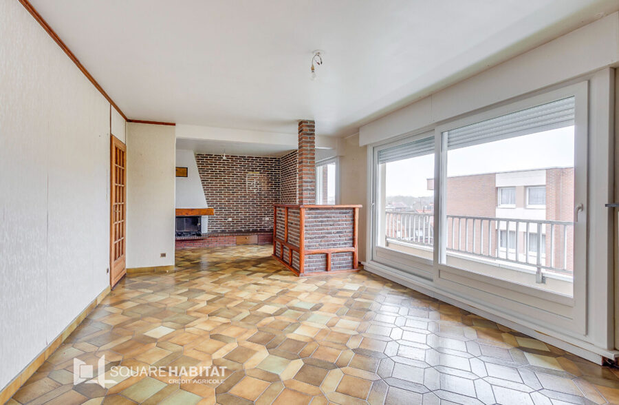 Appartement 90 m² avec garage et balcon