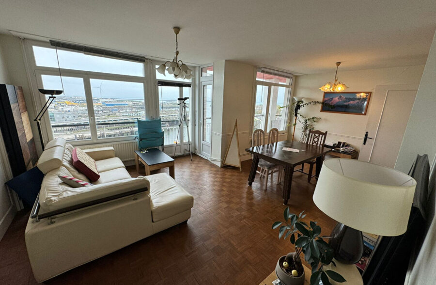 Appartement avec vue imprenable sur le port de Boulogne