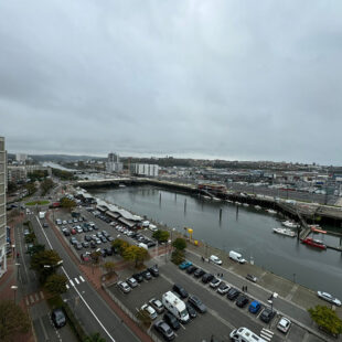 Appartement avec vue imprenable sur le port de Boulogne
