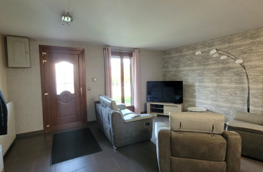 Maison plain pied sous sol complet
