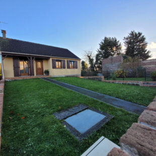 Maison plain pied sous sol complet