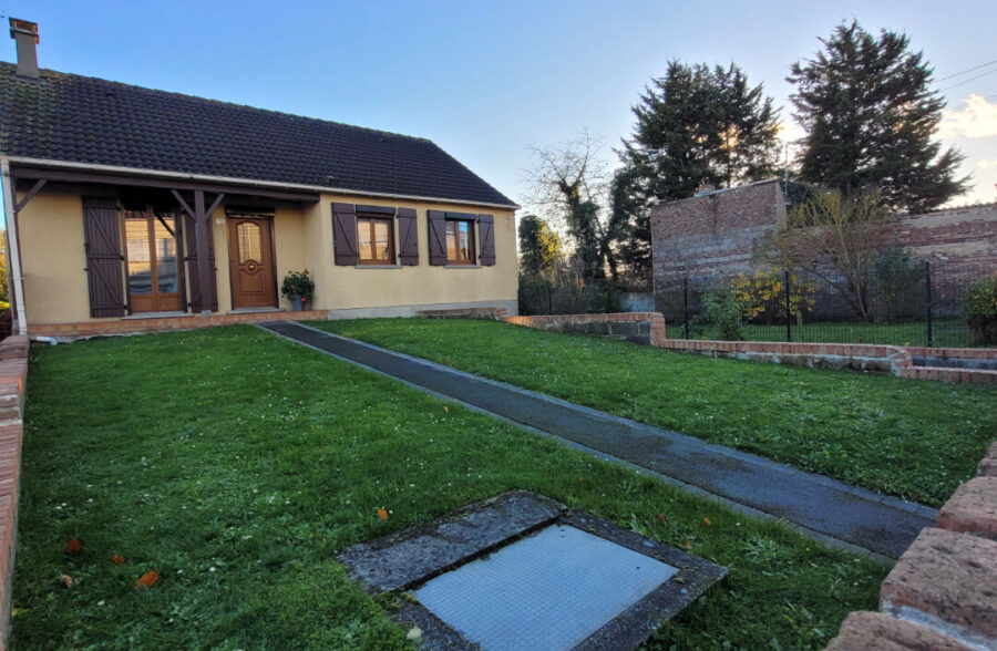 Maison plain pied sous sol complet