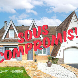PAVILLON INDIVIDUEL DE 147 M² EN SEMI PLAIN PIED  Sous compromis 