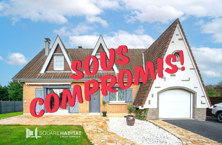 PAVILLON INDIVIDUEL DE 147 M² EN SEMI PLAIN PIED  Sous compromis 
