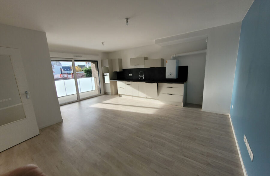 Appartement Seclin 3 pièce(s)  en rez-de-chaussée