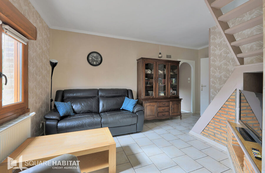 Semi plain pied à Montigny En Gohelle 3 chambres cour grand garage