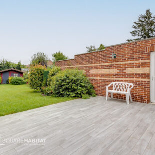 Semi individuelle garage, jardin