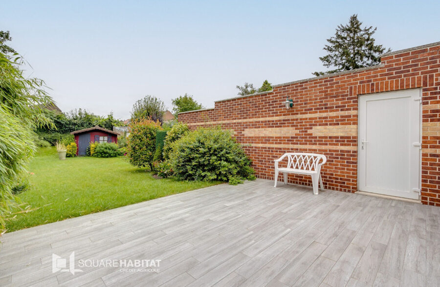 Semi individuelle garage, jardin