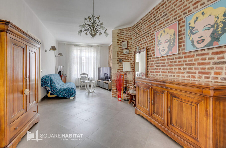 Semi individuelle garage, jardin
