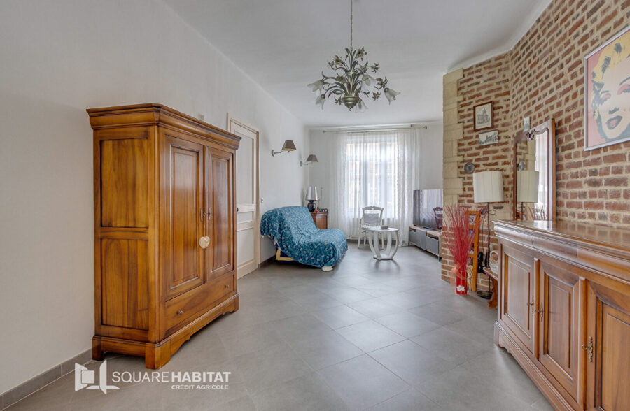 Semi individuelle garage, jardin