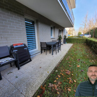 Magnifique appartement en rez de jardin