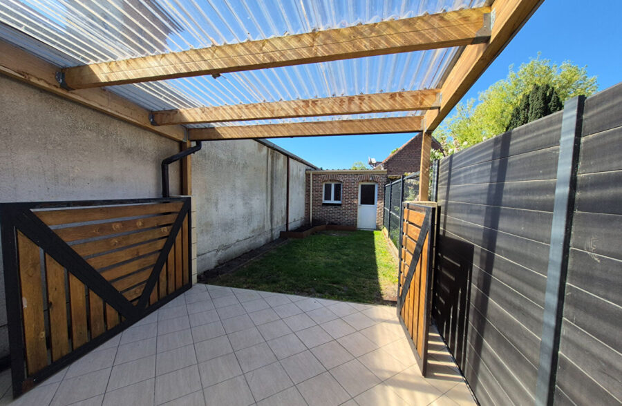 Maison de ville de 100m2 rénovée à Hazebrouck
