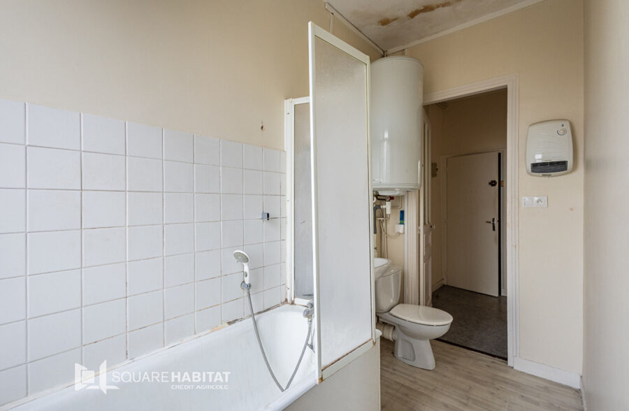 APPARTEMENT T2 DE 48M² TRAVERSANT – PARC JEAN BAPTISTE LEBAS