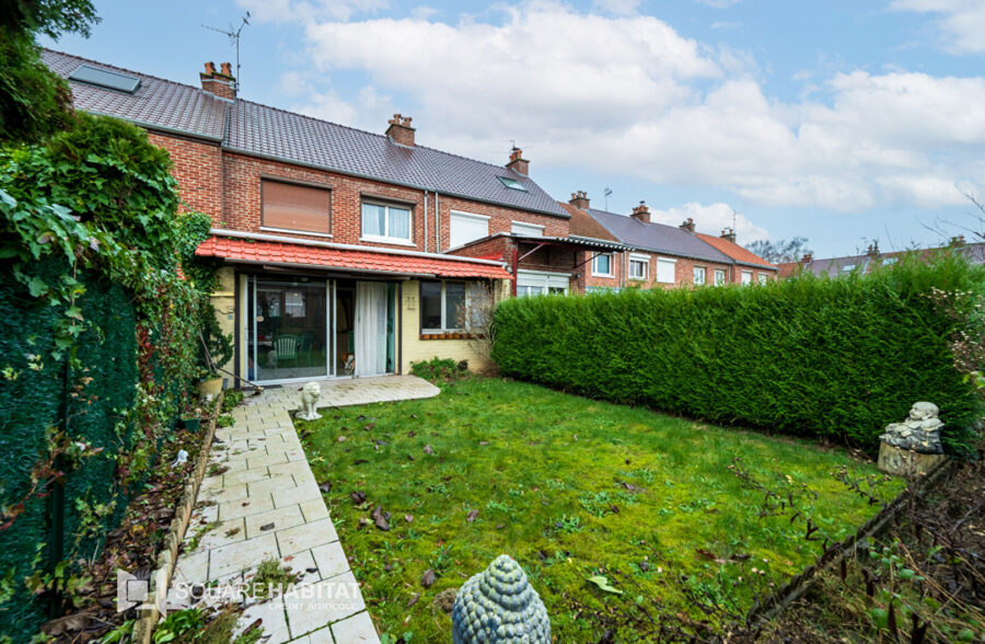 Maison Lezennes 100 m2 – Jardin – Garage Double