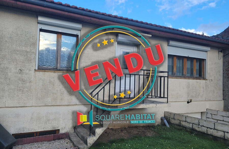 Maison sur sous sol 2 chambres  Sous compromis 