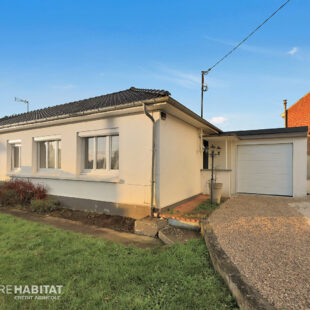 Plain pied semi-individuel avec jardin et garage