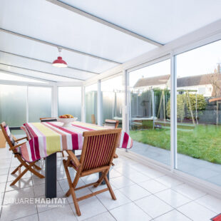 MAISON SEMI INDIVIDUELLE –  3 CHAMBRES – GARAGE – DEPENDANCES – JARDIN