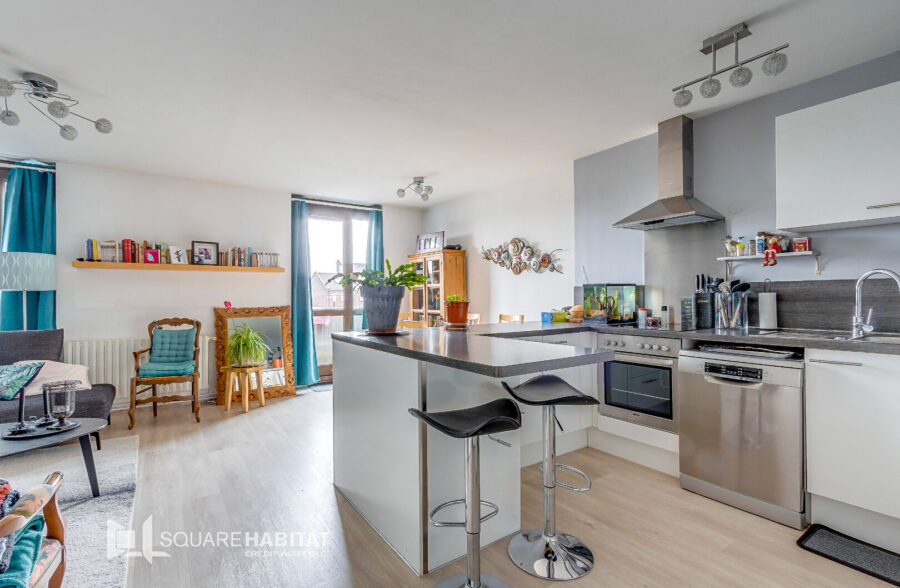 Charmant Appartement T3 de 67m² avec 2 Terrasses  Idéalement situé