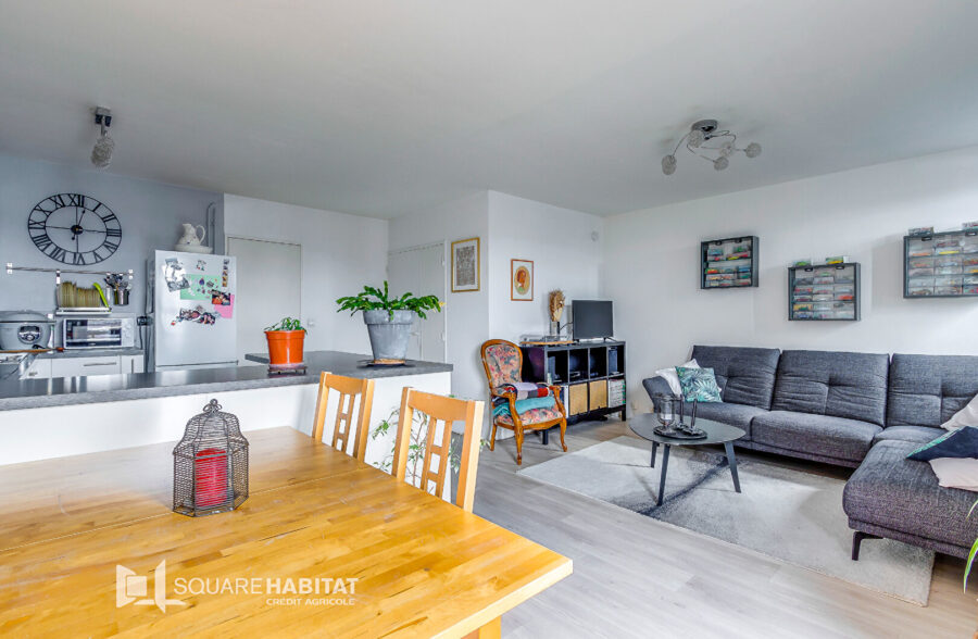 Charmant Appartement T3 de 67m² avec 2 Terrasses  Idéalement situé