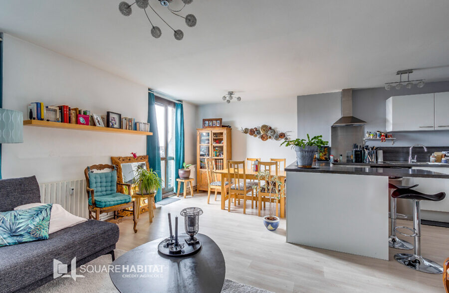 Charmant Appartement T3 de 67m² avec 2 Terrasses  Idéalement situé