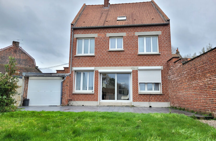 Maison Haubourdin 155 m² hab, 6 chambres, jardin, garage