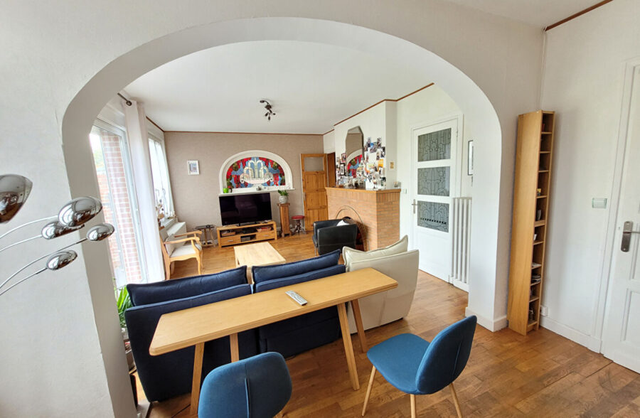 Maison Haubourdin 155 m² hab, 6 chambres, jardin, garage