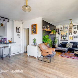 PROCHE TRAM SAINT MAUR TYPE 3 DERNIER ETAGE AVEC BALCON ET CAVE
