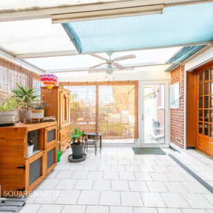 Maison semi individuelle, 3chs, jardin, garage