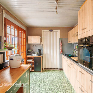 Maison semi individuelle, 3chs, jardin, garage