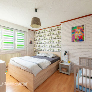 Maison semi individuelle, 3chs, jardin, garage