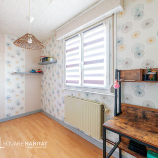 Maison semi individuelle, 3chs, jardin, garage