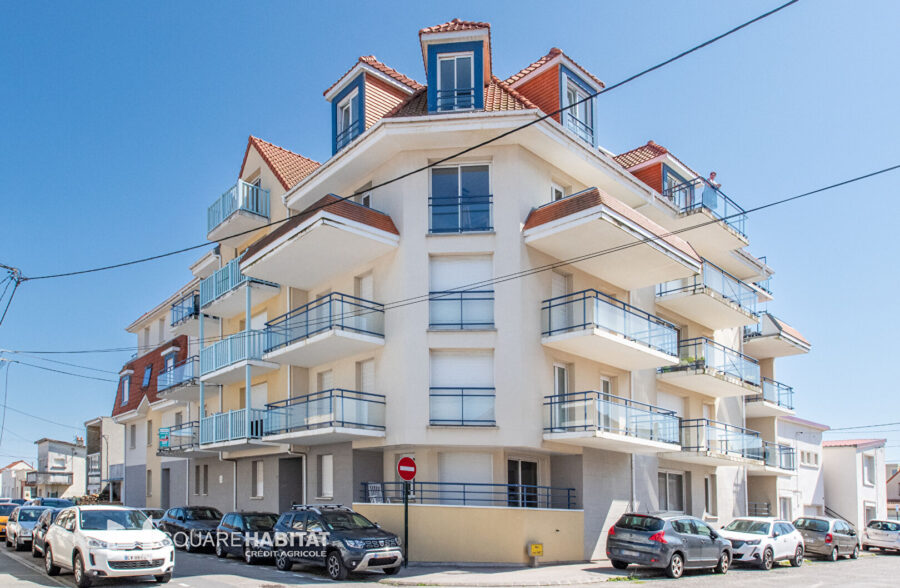 T3 Vue mer Latérale Merlimont-Plage !