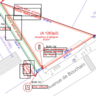 Terrain  813 m2